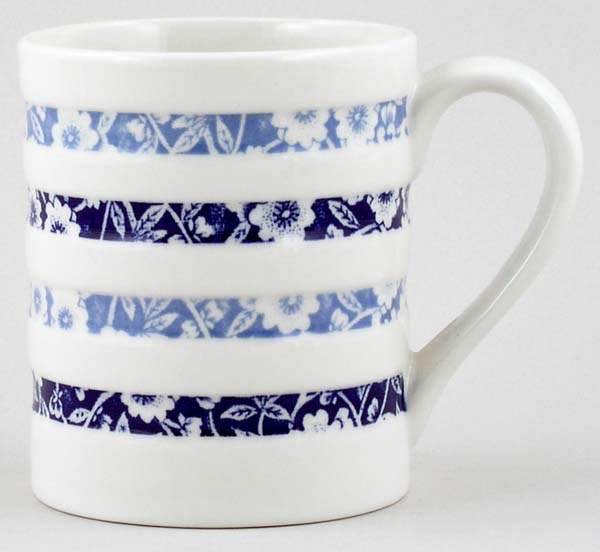 Mug Hooped Blue